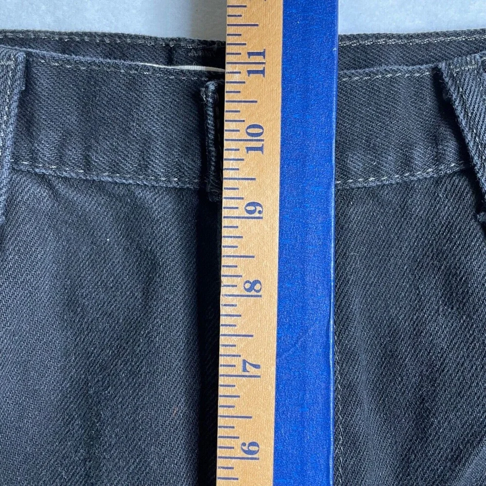 Levis‎ 505 Men's Jeans Black W34 L34 Straight Leg Straight Fit 100% Cotton Denim